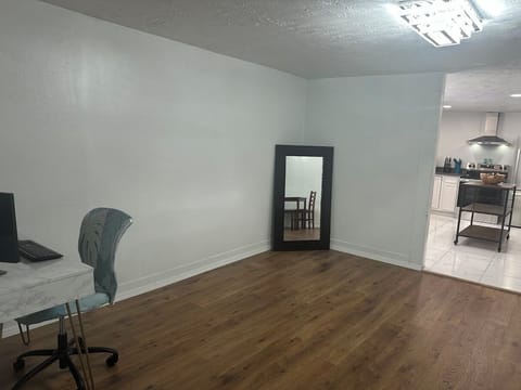 Dedicated workspace with two monitors