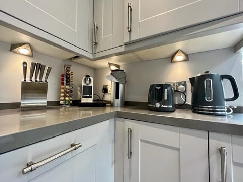 For your daily convenient use with tea, coffee and sugar compliments on the house