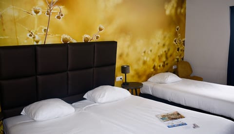 Unit with two Twin bed and a sofa bed