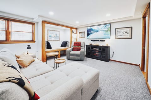 Lower living room