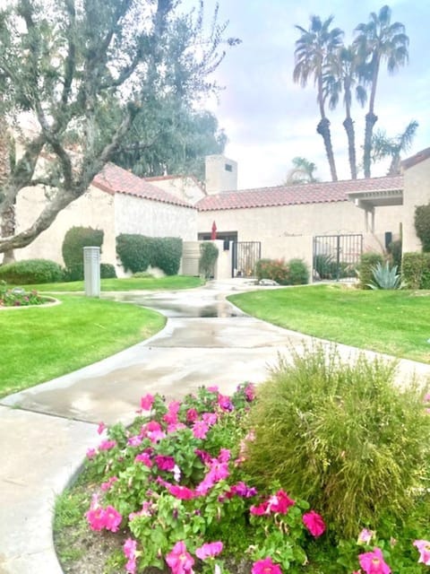 Front of condo.