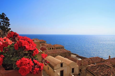Panoramic Sea Views from the Upper Town of Monemvasia