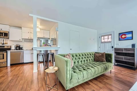 Cozy bright living room 