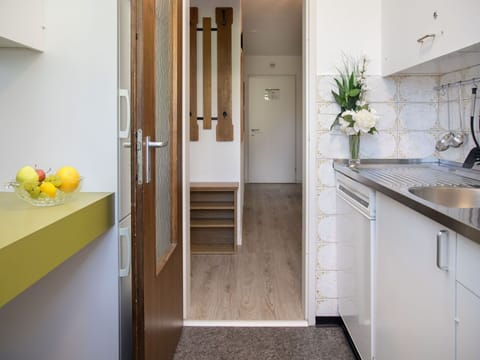 Flooring, Wall, Interior Design, Wood, Countertop, Floor, Major Appliance, Kitchen, Kitchen Appliance, Furniture