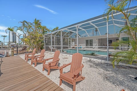 Enjoy the water view from your backyard on Fort Myers Beach