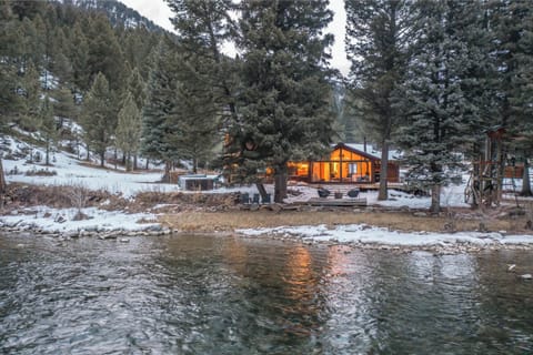 Right on the river!