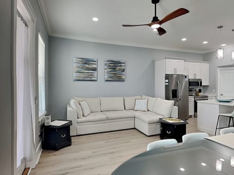 Living Area, First Floor - Queen Sofa Sleeper