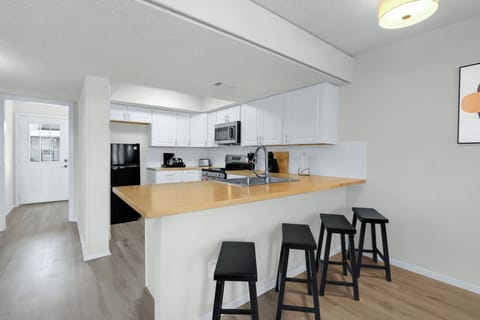 Entrance seen from the living space