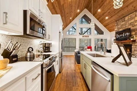 Whip up delicious meals in a kitchen that inspires creativity and culinary delights.