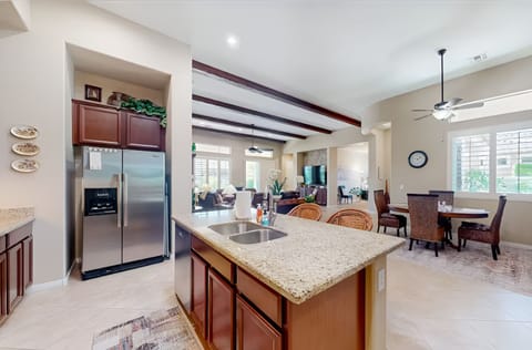 Kitchen to great room