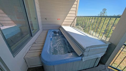 Mt Bachelor Village 331A - Deck with Hot Tub
