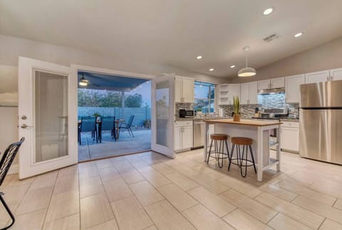 Large open living room