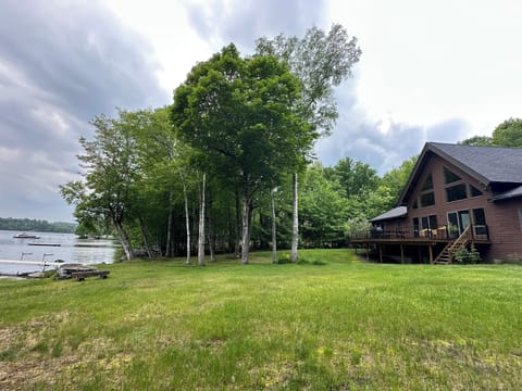 House is just a few steps from the water