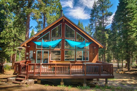 Nested in the woods, in an authentic Truckee neighborhood.