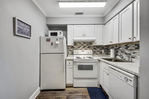 Kitchen with all necessary appliances
