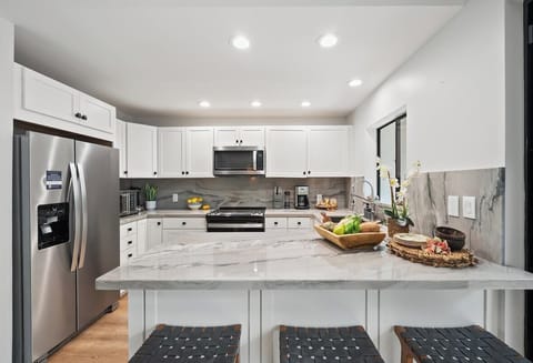 Residences at Napili Bay 1 Modern kitchen fully stocked with quality appliances, cookware, and utensils