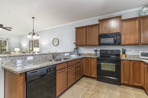 Bright, open kitchen perfect for meal prep and family dinners.