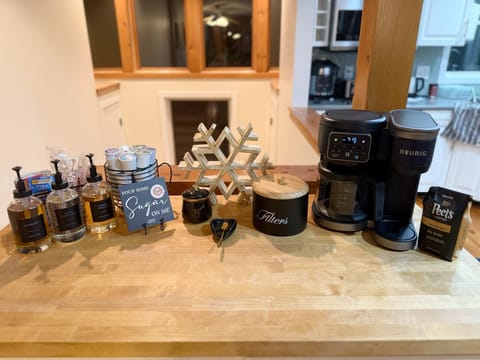 Coffee and hot cocoa bar