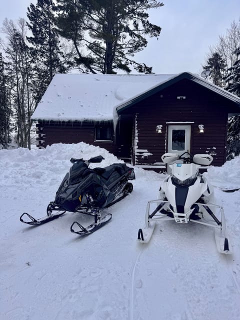 Snowmobiler’s destination. 1 miles from connector trail to main trail #14