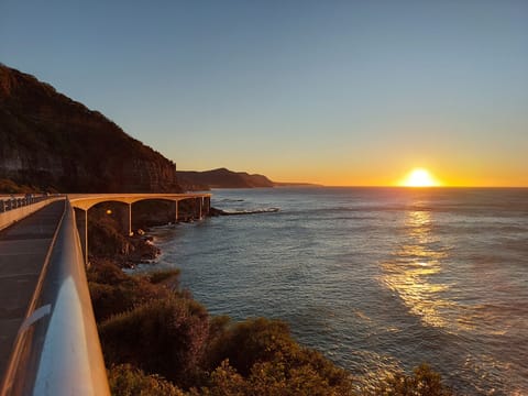 Sea Cliff Bridge 10 minute drive North