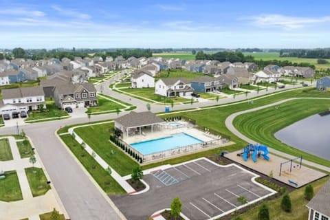 `Great Airbnb. Rachel has thought of every detail for children. Love having access to the pool for my granddaughter. Rachel was very responsive and flexible. Loved the snacks. Best Airbnb I have stayed at in Indiana. We travel here frequently...`