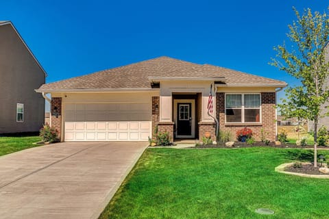 From a guest - `This house was bigger than the pictures show, and it was right across from the pond from the playground and community pool, which was just a little walk on the sidewalk away. The neighborhood was huge and made for nice long walks...`