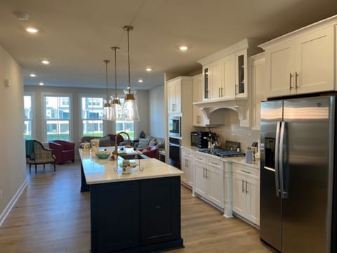 Kitchen and living room