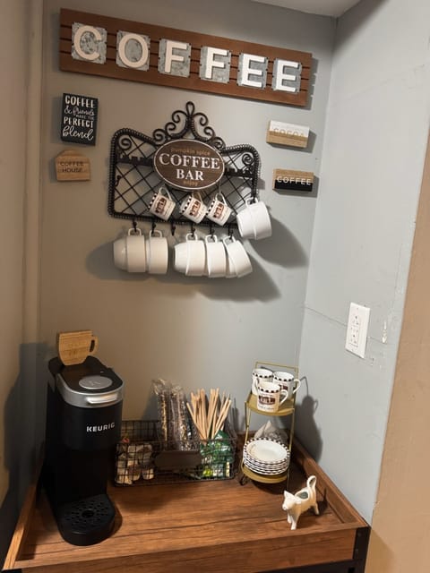 Coffee corner downstairs