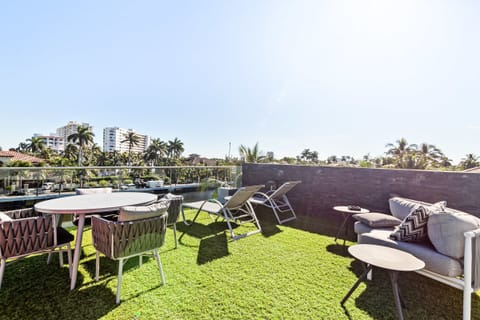 Enjoy stunning views on our rooftop terrace.