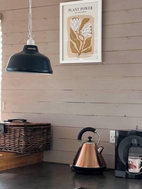 Enjoy a morning cup of tea or coffee with a sea view right from the comfort of our kitchen!