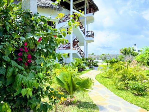 View of the Villa from the Parking