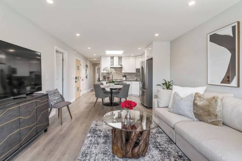 View all through out the kitchen from the living room