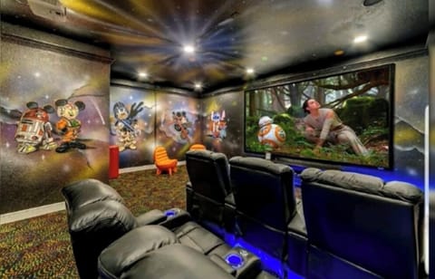 Mickey/Star Wars Home Theater