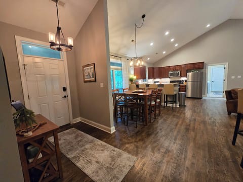 Front door opens directly to the great room