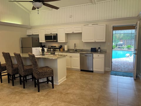 Access to the pool from Mother in Law suite