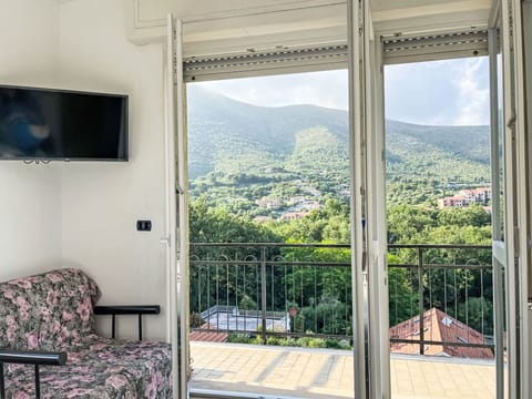 Hill, Balcony, Mountain Range, Ridge, Fence, Porch