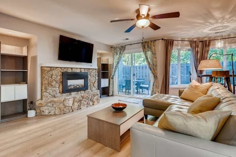 Living Room with Access to the Private Back Space 