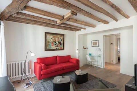 Large living room. Comfortable sofa / flat screen tv