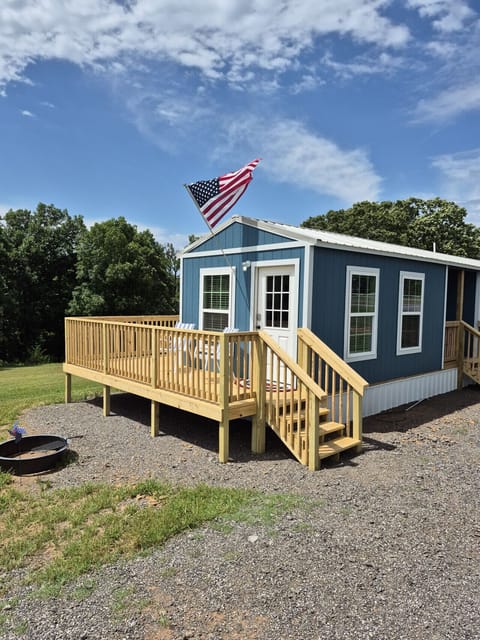 Front of tiny home
