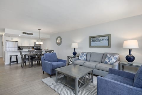 Living room with sleeper sofa