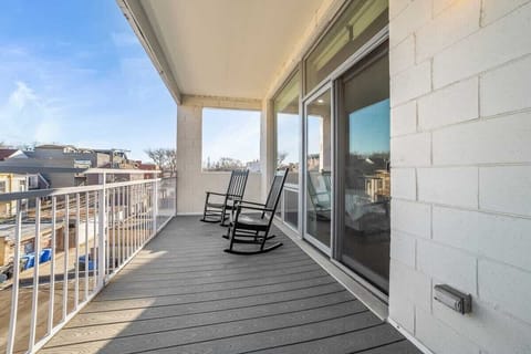 Breezy balcony nook for morning coffee or sunset unwinds