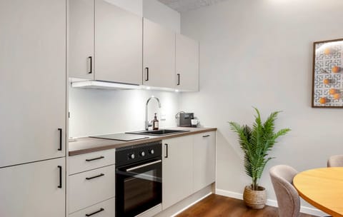 Fully equipped kitchen with Nespresso Machine