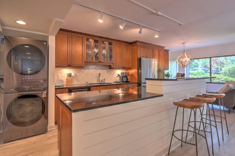 Prepare your favorite meals in the full kitchen 