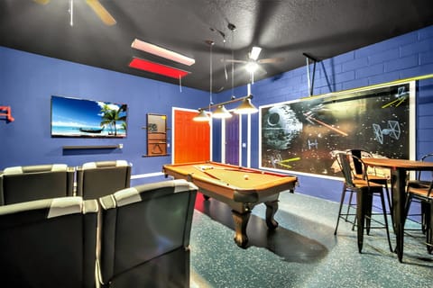 Spacious Game Room for Hours of Entertainment