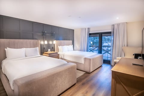 Settle into plush beds and wake to soft natural light.