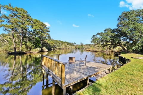 Yes, you can fish off the Dock
