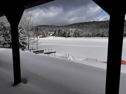 View from Deck in winter