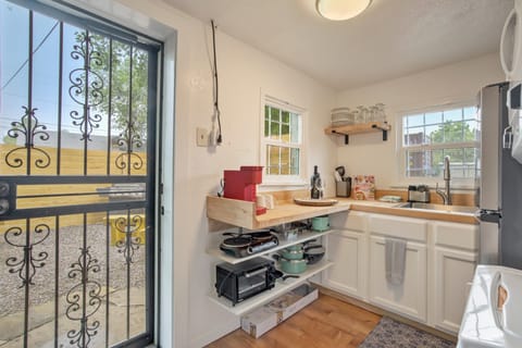 Everything you need to make a quick meal or store groceries during your stay.