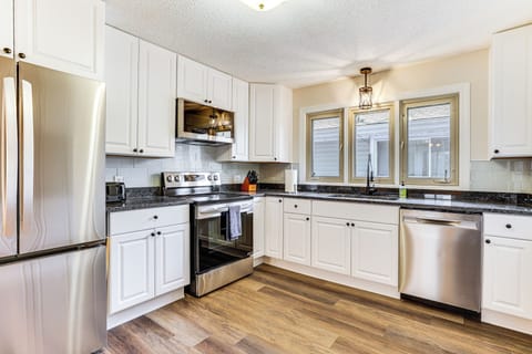 Kitchen | 2-Story Home | Free WiFi | Central A/C & Heating