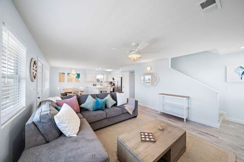 This is the main living room area of the home